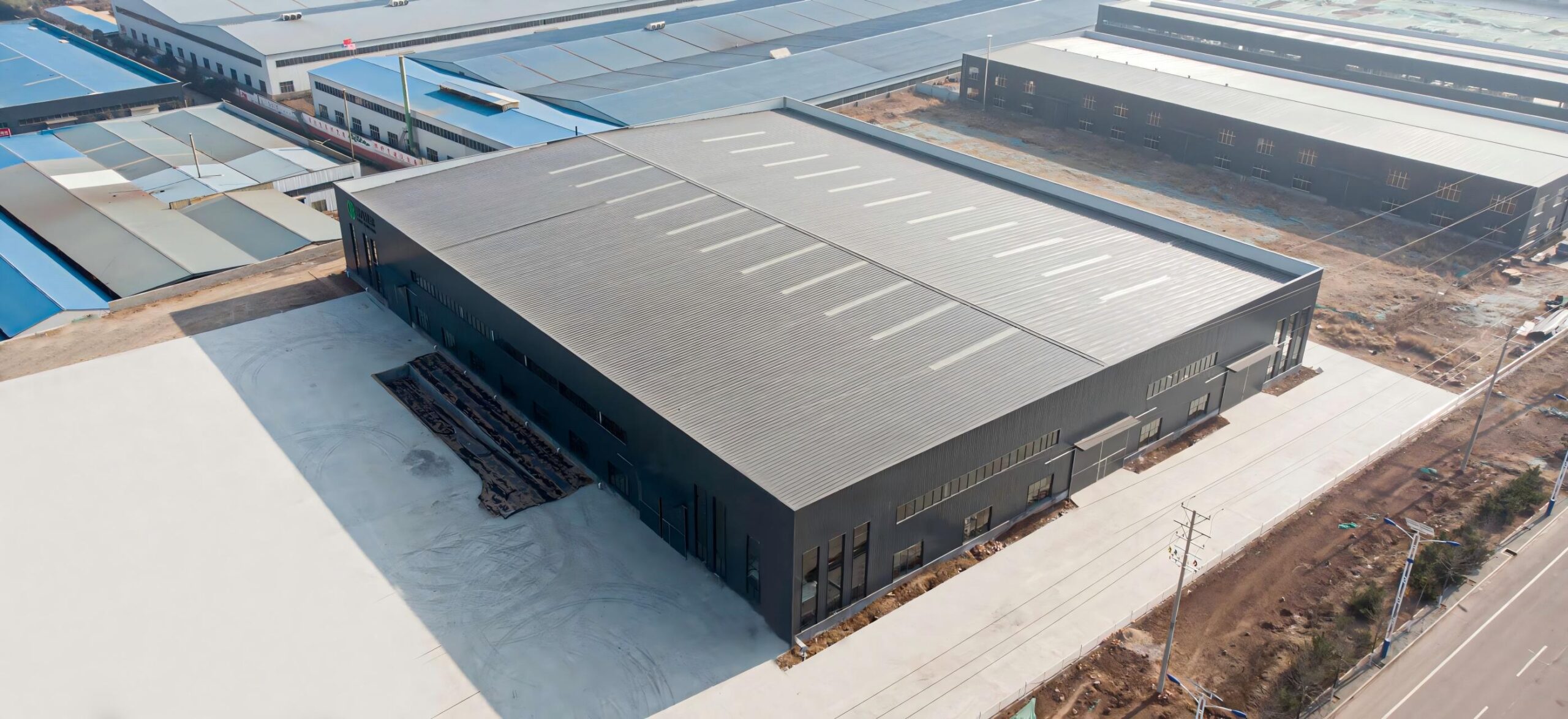 KAMOF factory building for pig farm equipment production