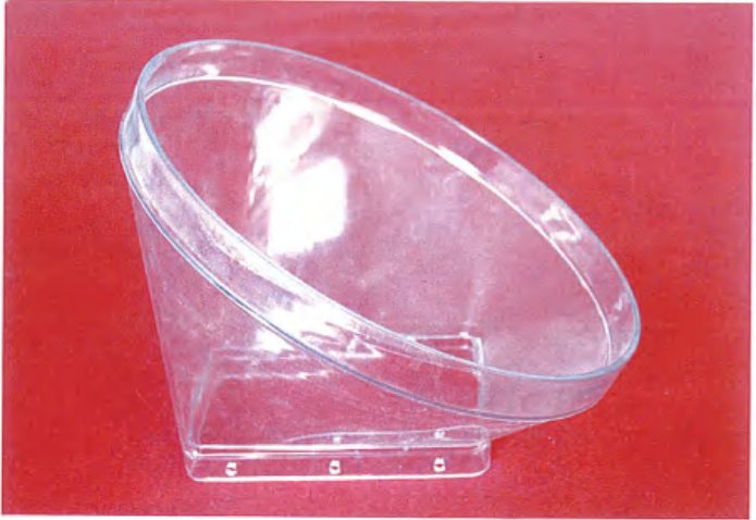 Transparent hopper for an auger feed delivery connection