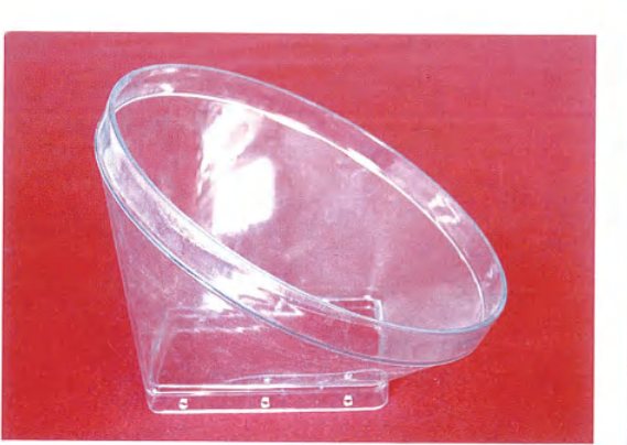 Transparent hopper for a flexible auger feed line
